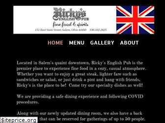 rickysenglishpub.com