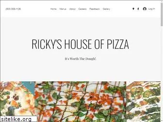 rickyshouseofpizza.com