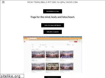 rickytranyoga.com