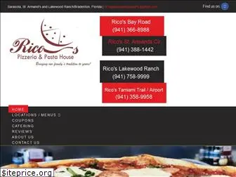 ricospizzapie.com