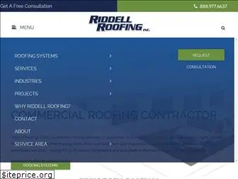 riddellroofing.com