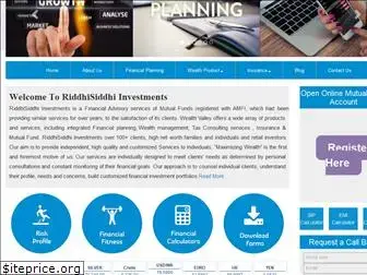 riddhisiddhiinvestments.com