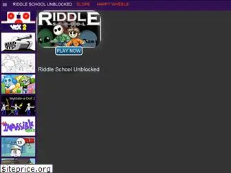 riddleschoolunblocked.com