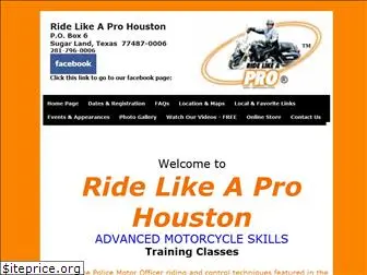 ridelikeaprohouston.com