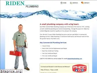 ridenplumbing.com