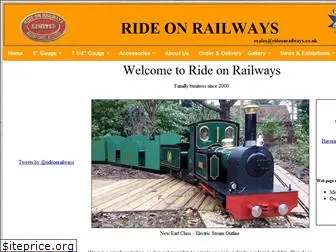 rideonrailways.co.uk