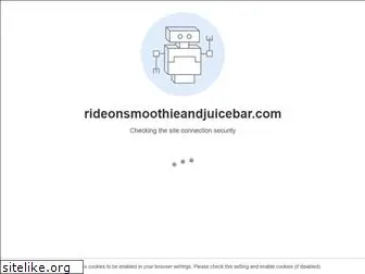 rideonsmoothieandjuicebar.com