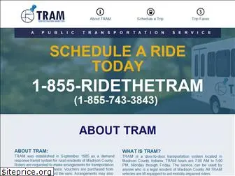 ridethetram.com