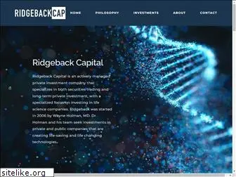 ridgebackcap.com