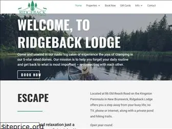 ridgebacklodge.com