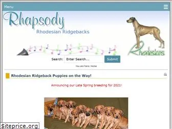 ridgebackpuppies.com