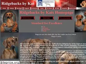 ridgebacksbykat.com