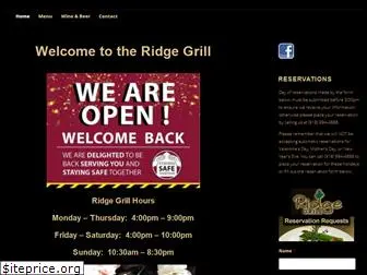 ridgegrill.com