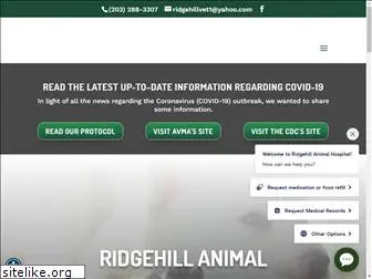 ridgehillvet.com thumbnail