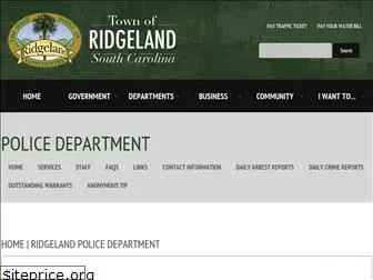 ridgelandpd.com