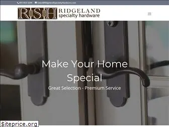 ridgelandspecialtyhardware.com