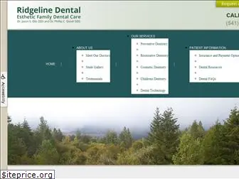 ridgelinedental.com