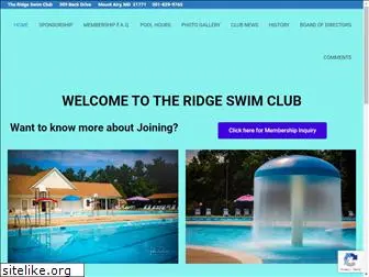 ridgeswimclub.com