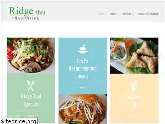 ridgethai.com