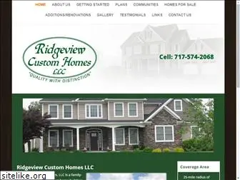 ridgeviewcustomhomesllc.com