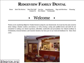 ridgeviewfamilydental.com