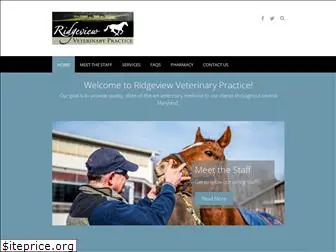 ridgeviewvet.com