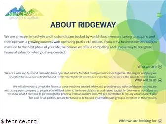ridgewaygrowthcapital.com