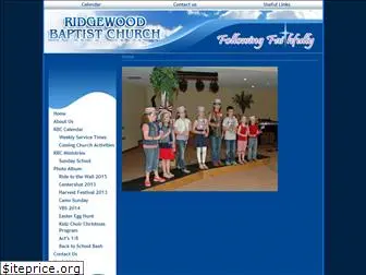 ridgewoodbaptistar.org