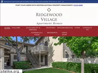 ridgewoodvillageapthomes.com