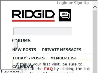 ridgidforum.com
