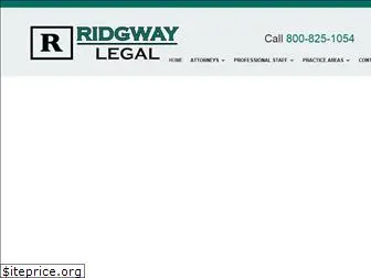 ridgwaylegal.com