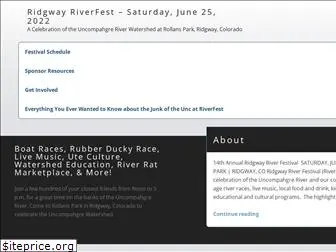 ridgwayriverfest.org