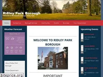 ridleyparkborough.org