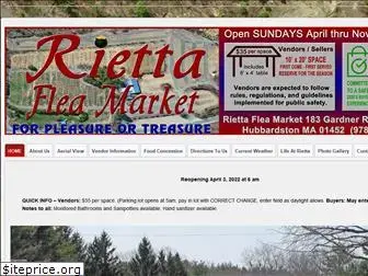 riettafleamarket.com