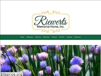 riewertsmemorialhome.com