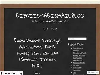 rifkiismarismailblog.wordpress.com