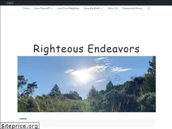 righteousendeavors.com