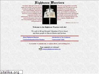 righteouswarriors.com