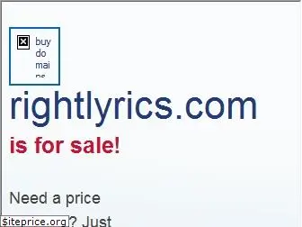 rightlyrics.com