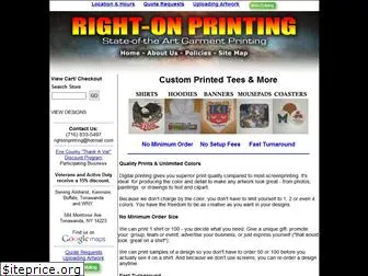 rightonprinting.com