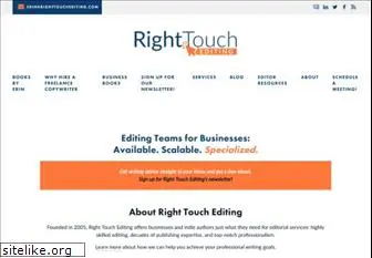 righttouchediting.com