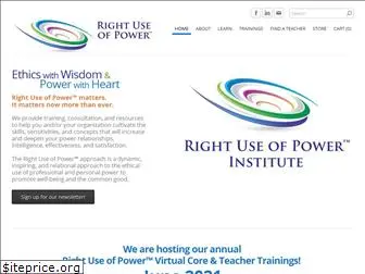 rightuseofpower.org