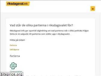 riksdagsval.info