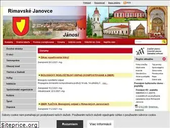 rimavskejanovce.sk