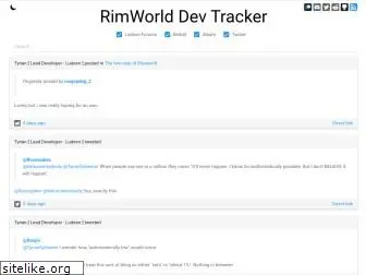 rimworlddevtracker.com