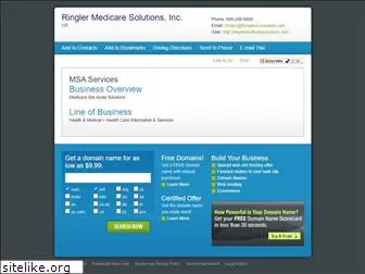 ringlermedicaresolutions.com