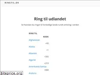 ringtil.dk