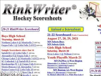 rinkwriter.com