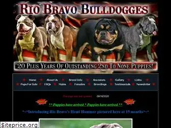 riobravobulldogs.com