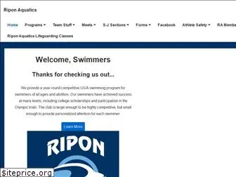 riponaquatics.com